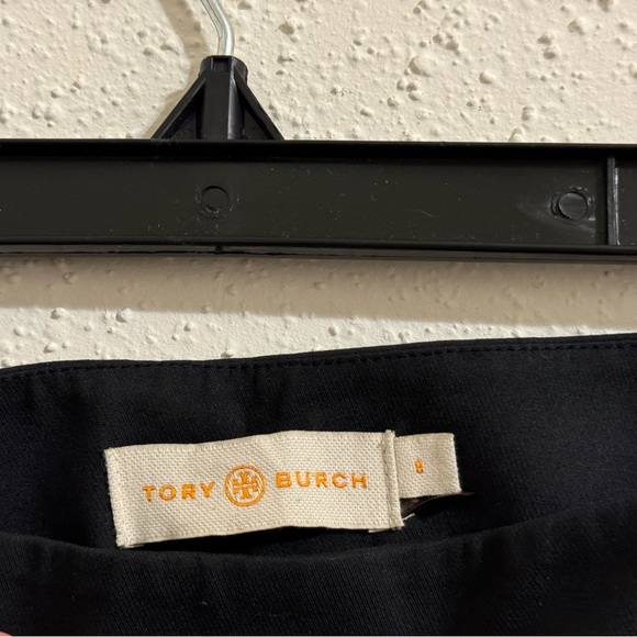 Tory Burch Callie Skinny Ankle Trouser Pants - Black - Size 8 - Picture 7 of 11